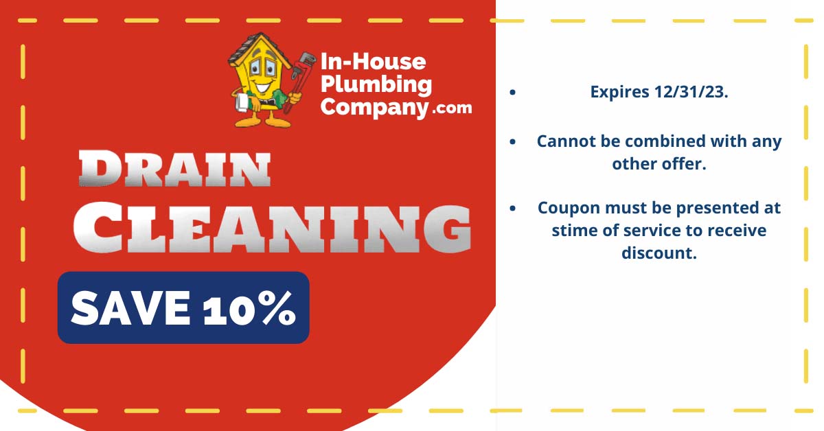 Drain Cleaning Website Coupon - 1