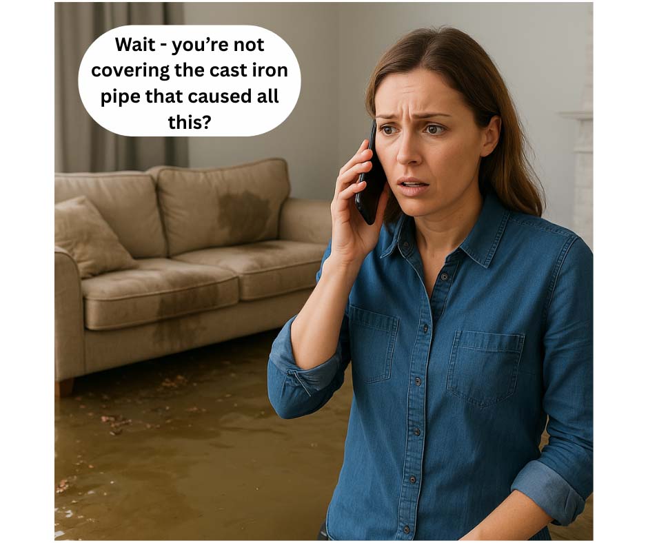 Cast Iron Pipe Replacement and Home Insurance Cast Iron Pipe Replacement and Home Insurance