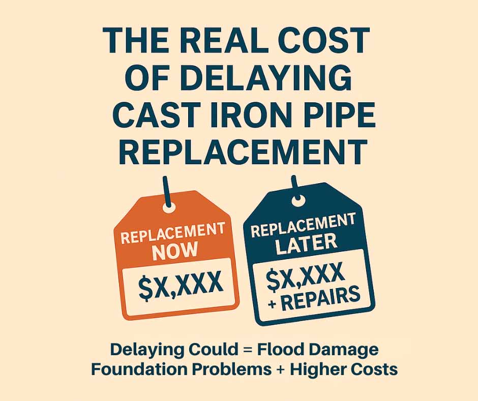 Delaying a Cast Iron Pipe Replacement Delaying a Cast Iron Pipe Replacement