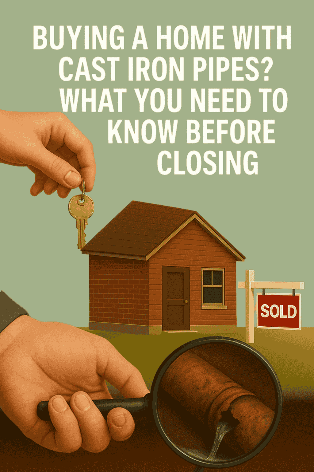 buying a home with cast iron pipes