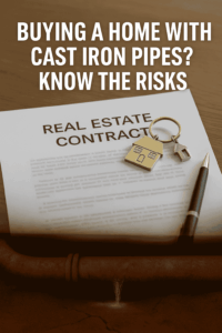 buying a home with cast iron pipes