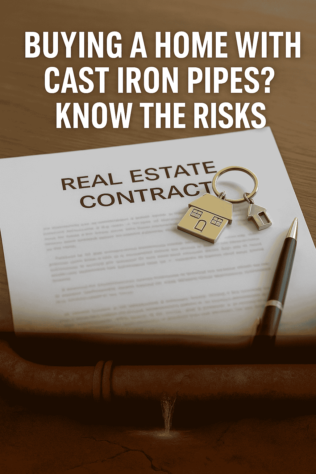 buying a home with cast iron pipes