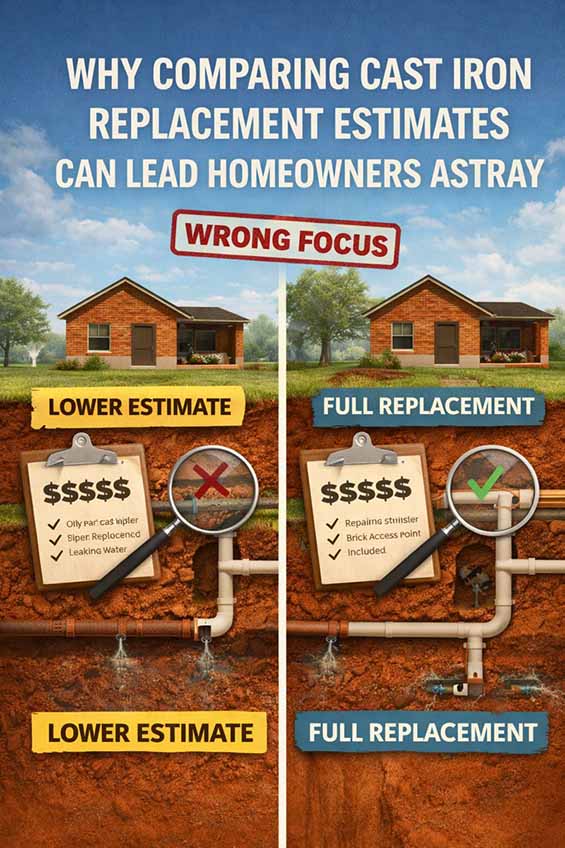 Comparing Cast Iron Replacement Estimates